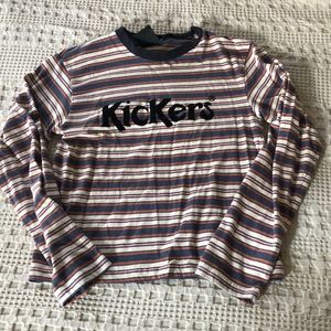 Kickers Long Sleeve Striped T-shirt